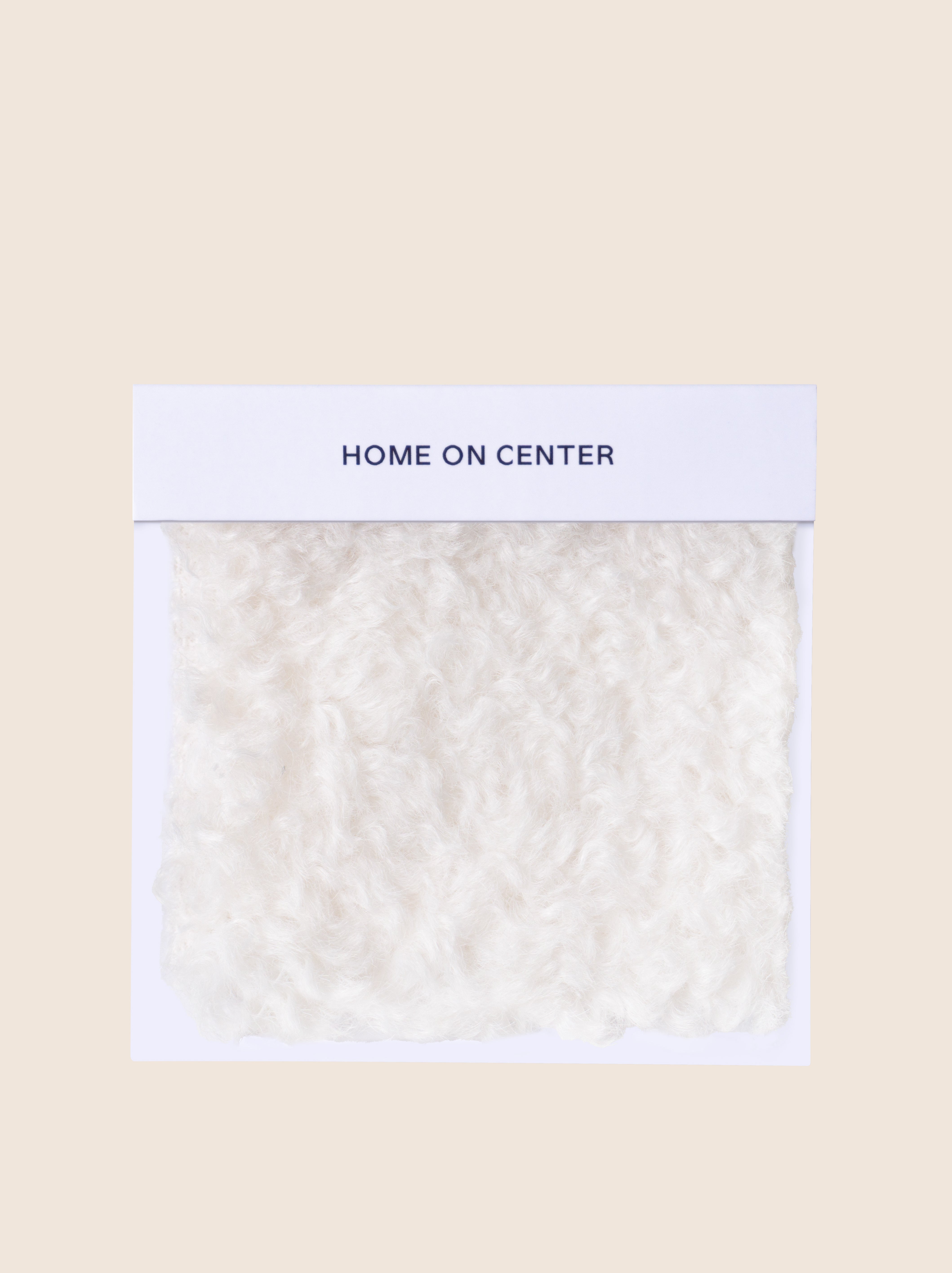 Faux Shearling in Creme – Plush, vegan-friendly shearling alternative in creamy off-white, hypoallergenic and low-shed for stylish, durable upholstery
