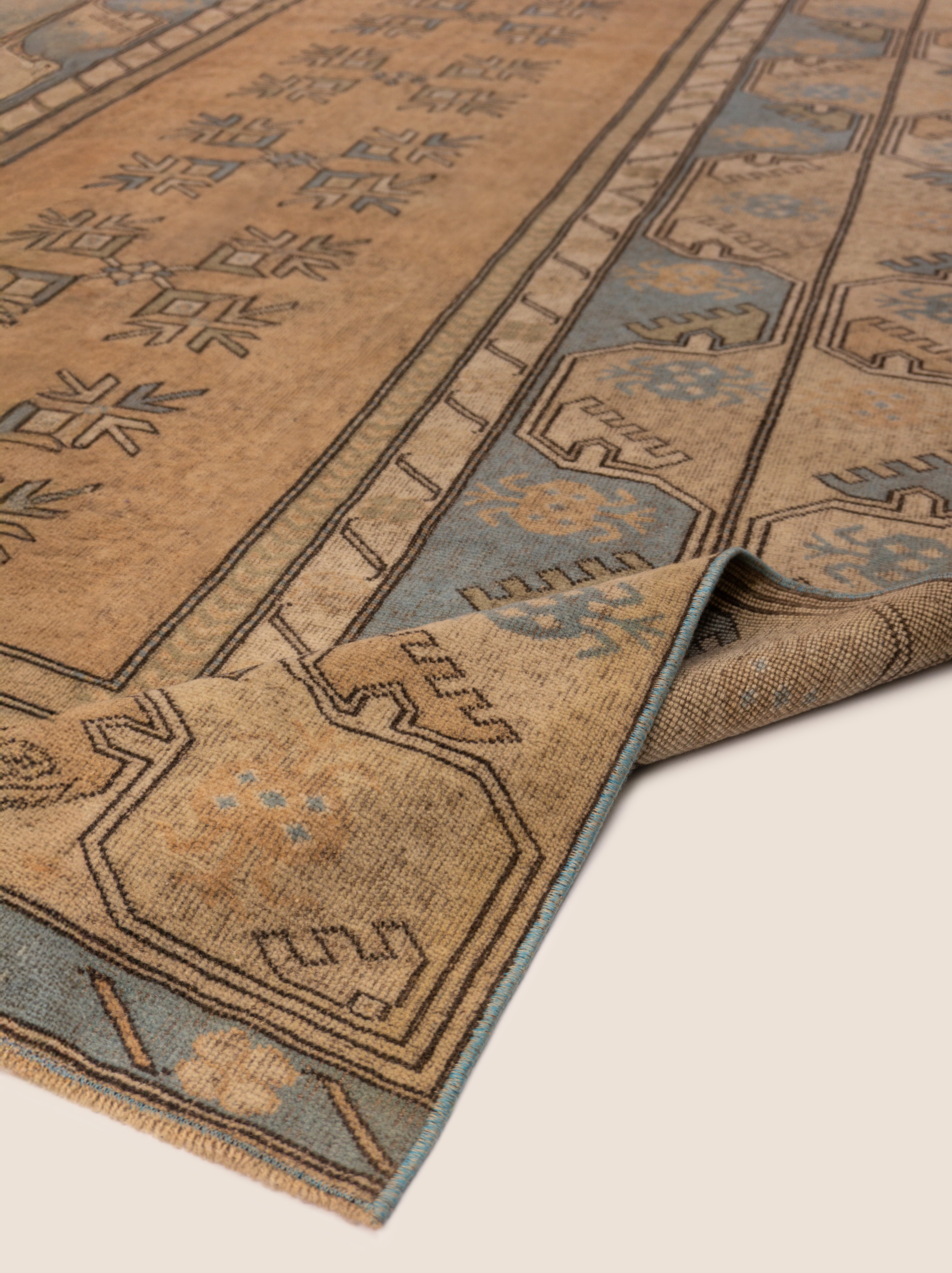 The Ashbury Vintage Oushak Turkish Rug (5.9x9.9')