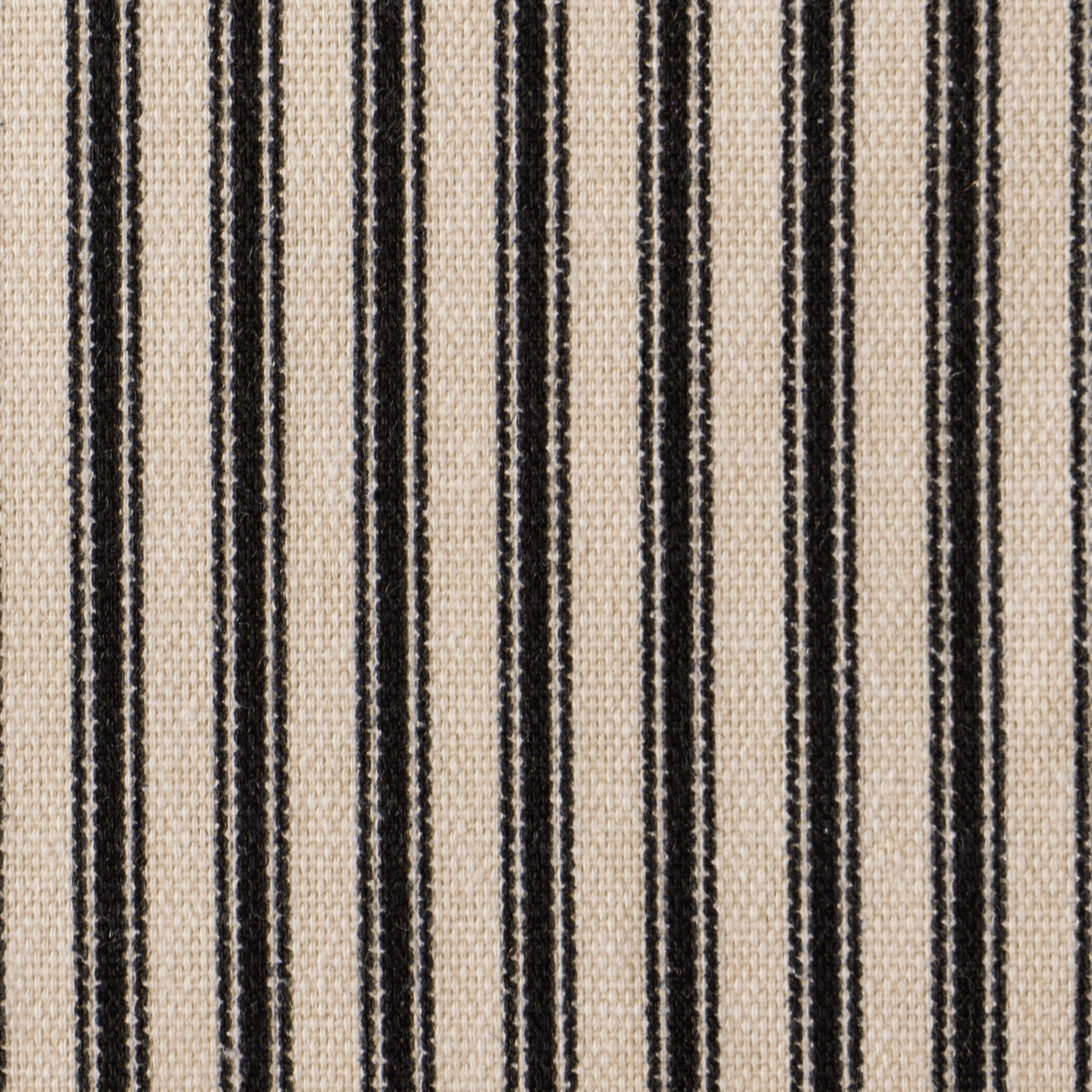 Serious Ticking (Linen) Fabric Swatch