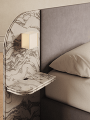 The Octavia Linen Sconce - Home On Center