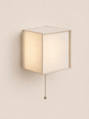 The Octavia Linen Sconce - Home On Center