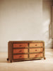 The Ellsworth Dresser with textured drawer fronts and ball feet – timeless modern design by Home on Center