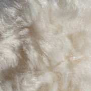 Faux Shearling Crème Fabric Swatch