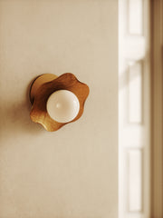 The Hayes Flush Mount Sconce