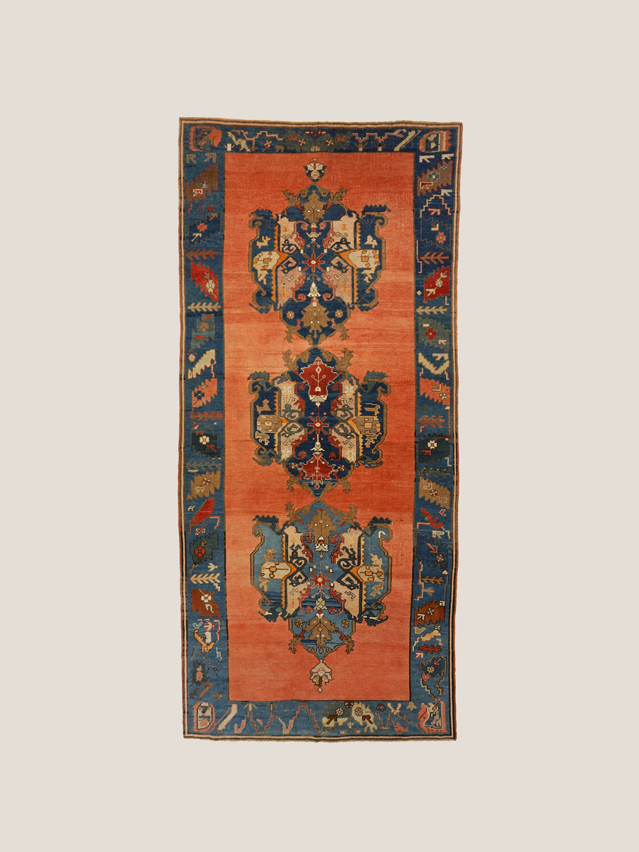 The Hayes Vintage Oushak Rug (5.4x12.2')