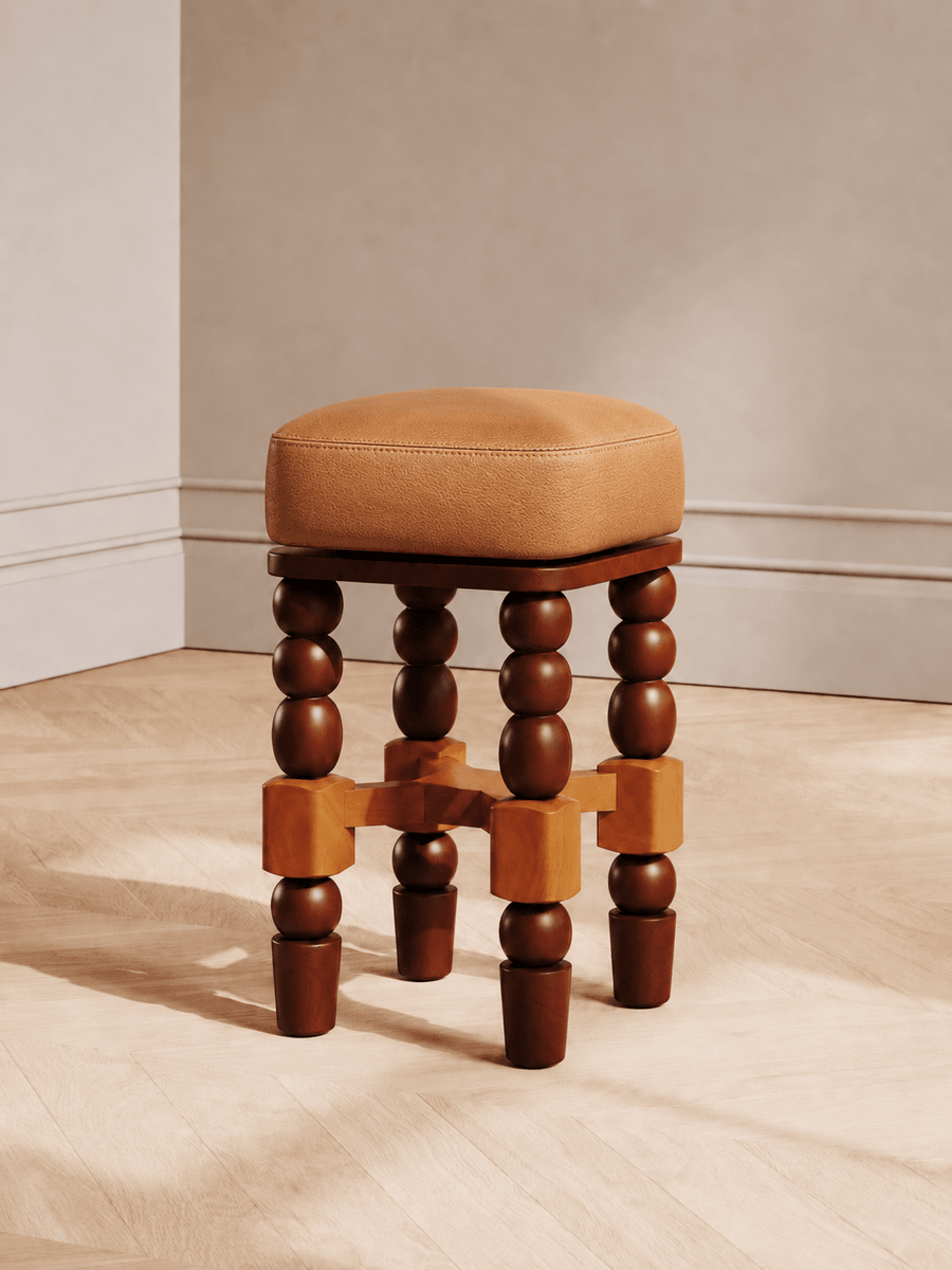 The Geary Swivel Stool - Home On Center