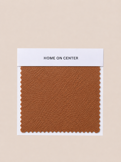 Terracotta Saddle No. 1 (Leather) Swatch