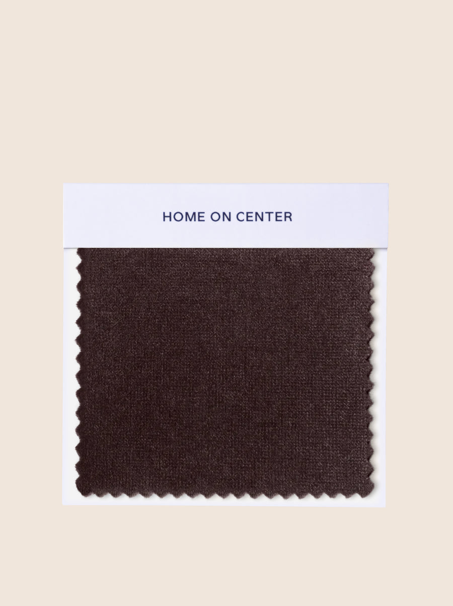 Plum (Velvet) Fabric Swatch