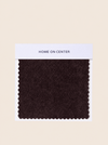 Aubergine (Mohair) Swatch - Home On Center