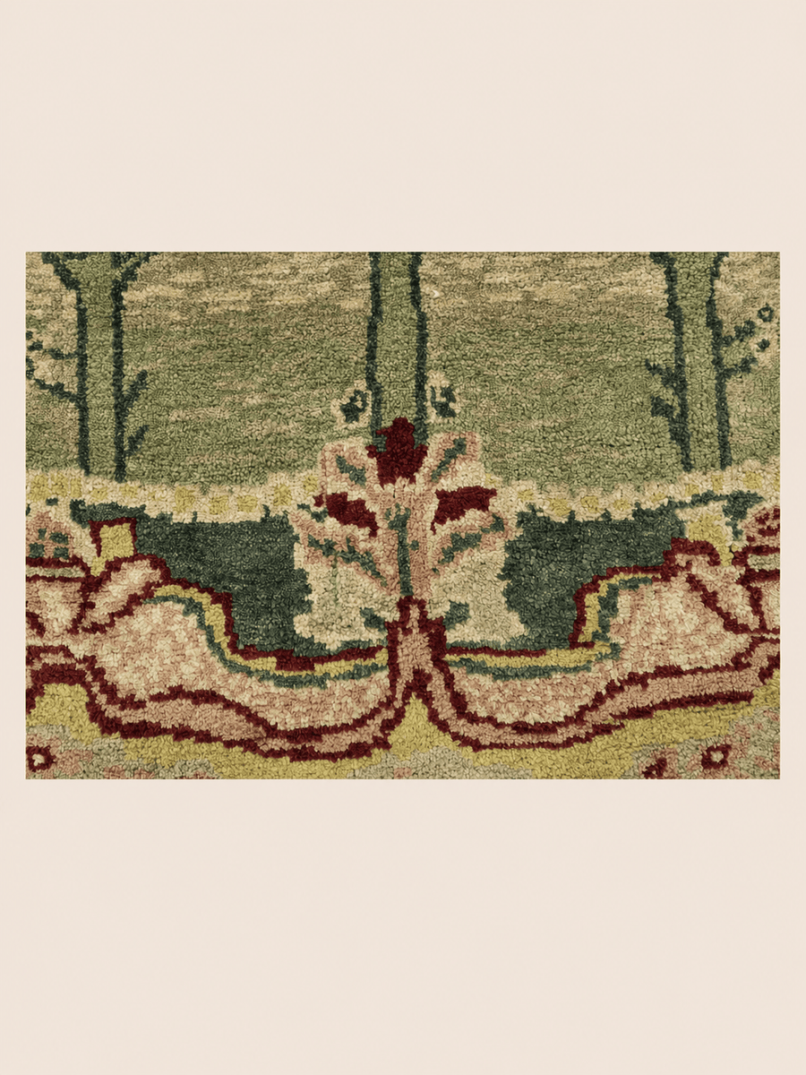 The Savonnerie Hand-Knotted Wool Rug - Home On Center